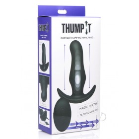Thump It Curved Silicone Butt Plug