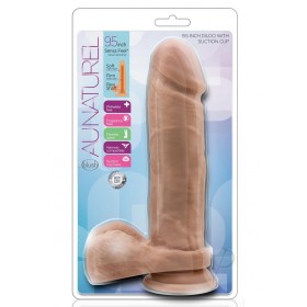 Au Naturel Dildo With Suction 9.5 Mocha