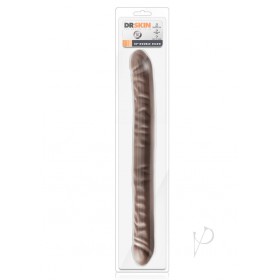 Dr Skin Double Dildo 18 Chocolate