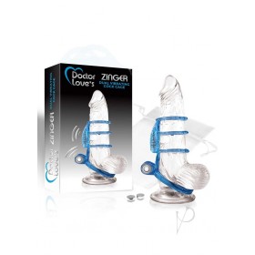 Doctor Loves Zinger Dual Vibe C Ring Blu