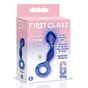 The 9 First Glass G Ring Blue