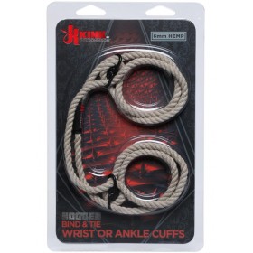 Kink Hogtied Hemp Cuffs Natural