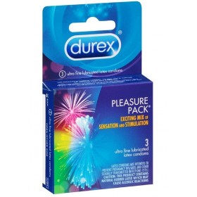 Durex Pleasure Pack 3pk