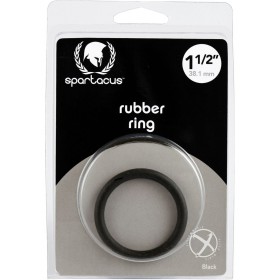 Rubber Cock Ring 1.5 Inch Black