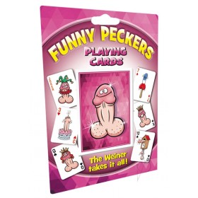 Funny Peckers Playing Cards