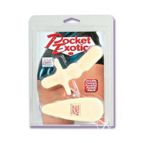 Pocket Exotics Anal T Vibe 3.25 Inch Ivory