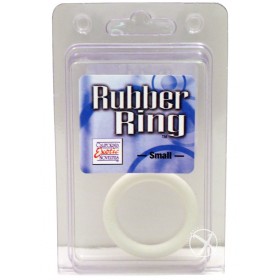 Rubber Cock Ring Small 1.75 Inch Diameter White