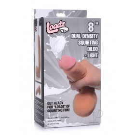 Loadz Dual Dense Squirt Dildo 8 Light