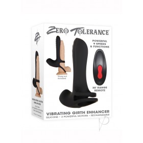 Zt Vibrating Girth Enhancer Black/red