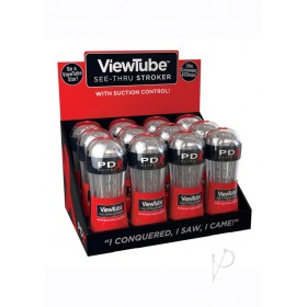 Pdx Elite Viewtube Stroker 12/disp