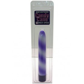 CANDY CANE 6 INCH WATERPROOF PURPLE