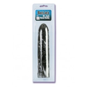 BLACK JACK VEINED CHUBBY 8.5 INCH BLACK
