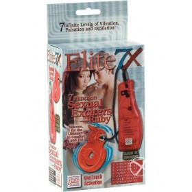 Elite 7X 7 Function Sexual Exciters Ruby Red