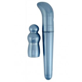 JESSE JANE TRIPLE STIMULATOR w/ ATTACHMENTS BLUE