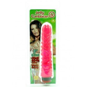 JELLY CARIBBEAN # 6 PINK 8 INCH