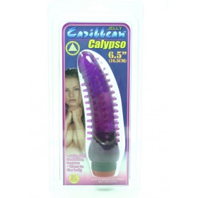JELLY CARIBBEAN CALYPSO 6.5 INCH DONG PURPLE