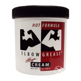 Elbow Grease Hot Formula Hot Cream Lubricant 15 Ounce