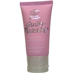 Guilty Pleasure Tingly & Tasty Female Arousal Cream 1 oz Strawberry Malt