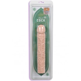 Classic Cock Dong  Sil-A-Gel 10 Inch Flesh