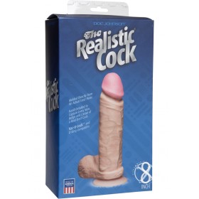 The Realistic Cock 8 Inch Flesh
