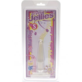 Crystal Jellies Jelly Butt Plug Small  Sil-A-Gel Clear