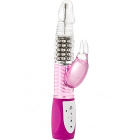 Blush Novelties Luxe Rabbit Vibrator Waterproof Pink