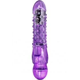 Blush Novelties Naturally Yours Bump N Grind Vibrator Purple