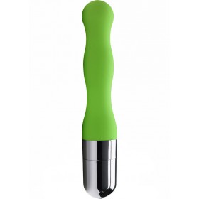 OhMiBod Naughtibod Vibrator 5.5 Inch Green Apple
