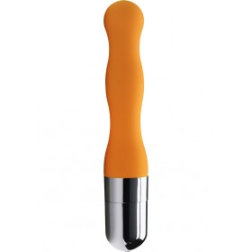 OhMiBod Naughtibod Vibrator 5.5 Inch Tangerine