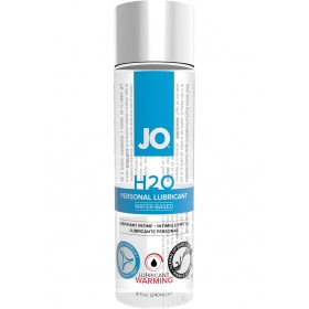 System Jo H2O Warming Water Based Lubricant 8 Ounce