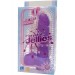 Crystal Jellies Ballsy Cock 8 Purp