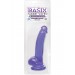 Basix 9 Suction Cup Dong Purple