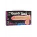 The Vibro Realistic Cock 8 Cock White
