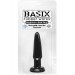 Basix 3.5 Beg Butt Plug Black