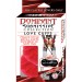Dominant Love Cuff  red