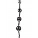 Jelly Anal Beads Black
