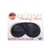 Ff Satin Love Mask Black