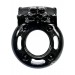 Macho Stallions Vibrating Cockring Black