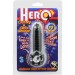 Hero Cockring and Clitoral Massager Black