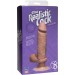 The Vibro Realistic Cock 6 Brown