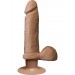 The Vibro Realistic Cock 6 Brown