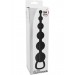 Adam and Eve Butt Beads Black