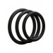 Optimale 3 C-ring Thin Set Black