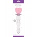 Crystal Heart Of Glass Pink