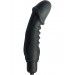 Mack Tuff Ribbed Vibrating Penis Black