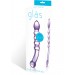Purple Rain Ribbed Dildo