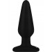 Hustler Seamless Silicone Plug 5.5 Black