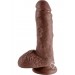 Kc 8 Cock W/balls Brown