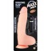 Maxx Men Vibe Curved Dong 9.5 Flesh