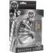 Asylum 4 Ring Locking Chastity Cage
